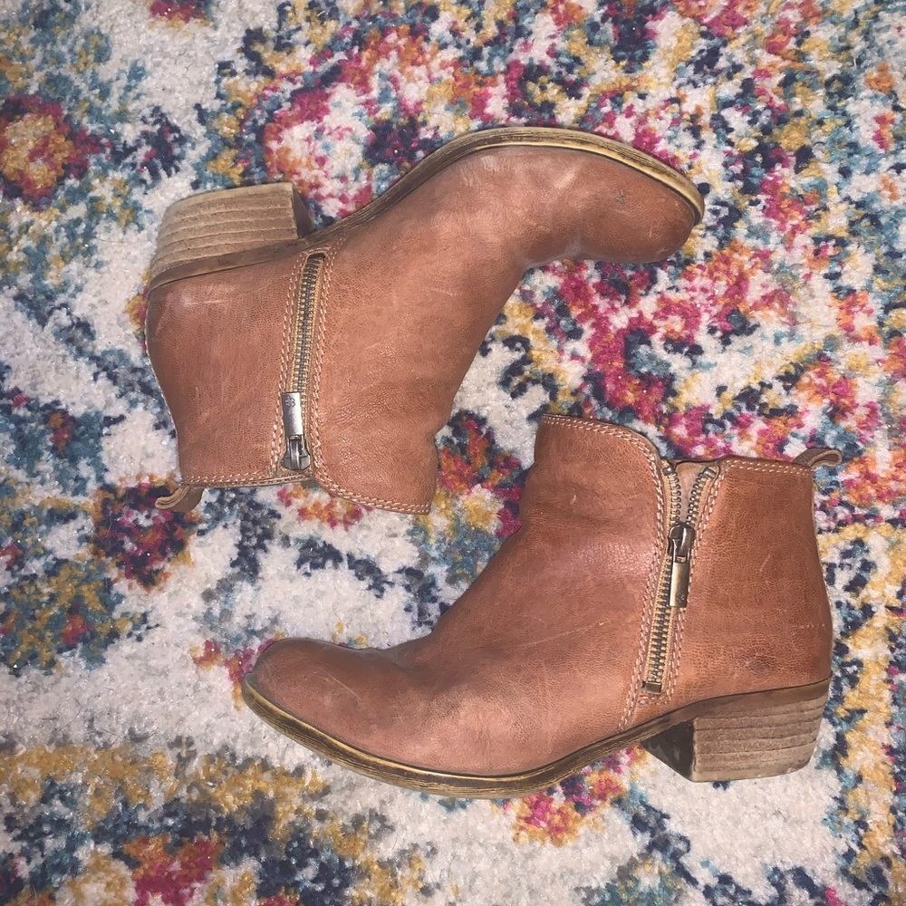 Lucky Brand Women’s Basel Out Zip Booties